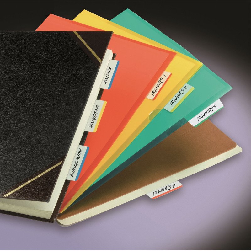 Marque-pages rigide large Classique Post-it - distributeur de 24 feuilles