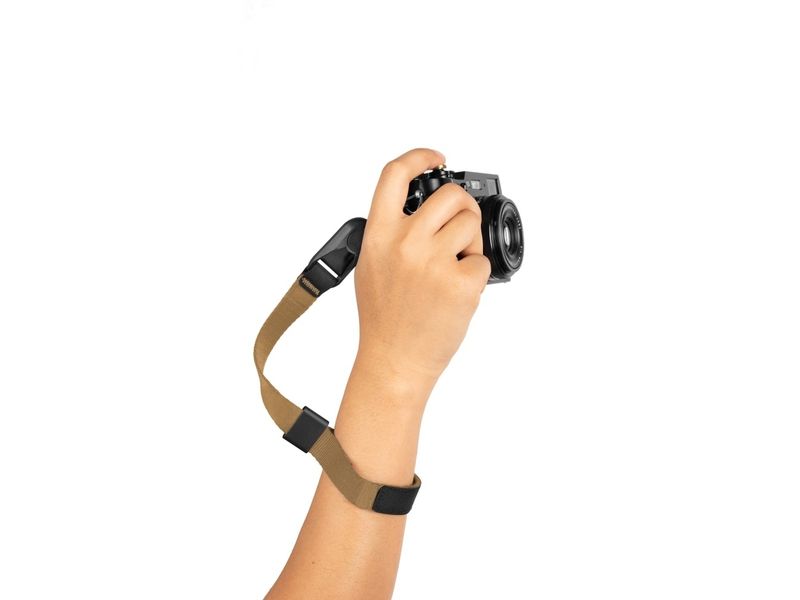 Peak Design Kameragurt Cuff Coyote Minimalistischer Kameragurt für spiegellose und DSLR-Kameras