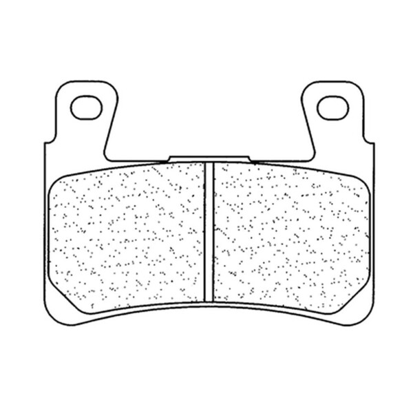 Cl brakes - Plaquettes de frein Route métal fritté - 2711A3+