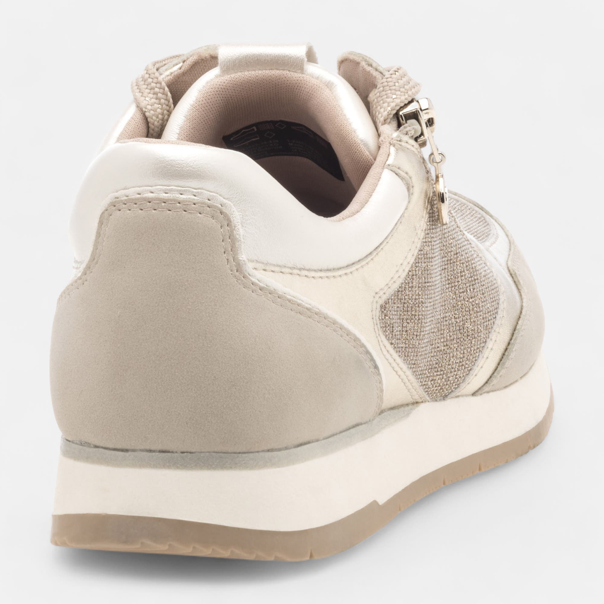 Baskets basses Femme or