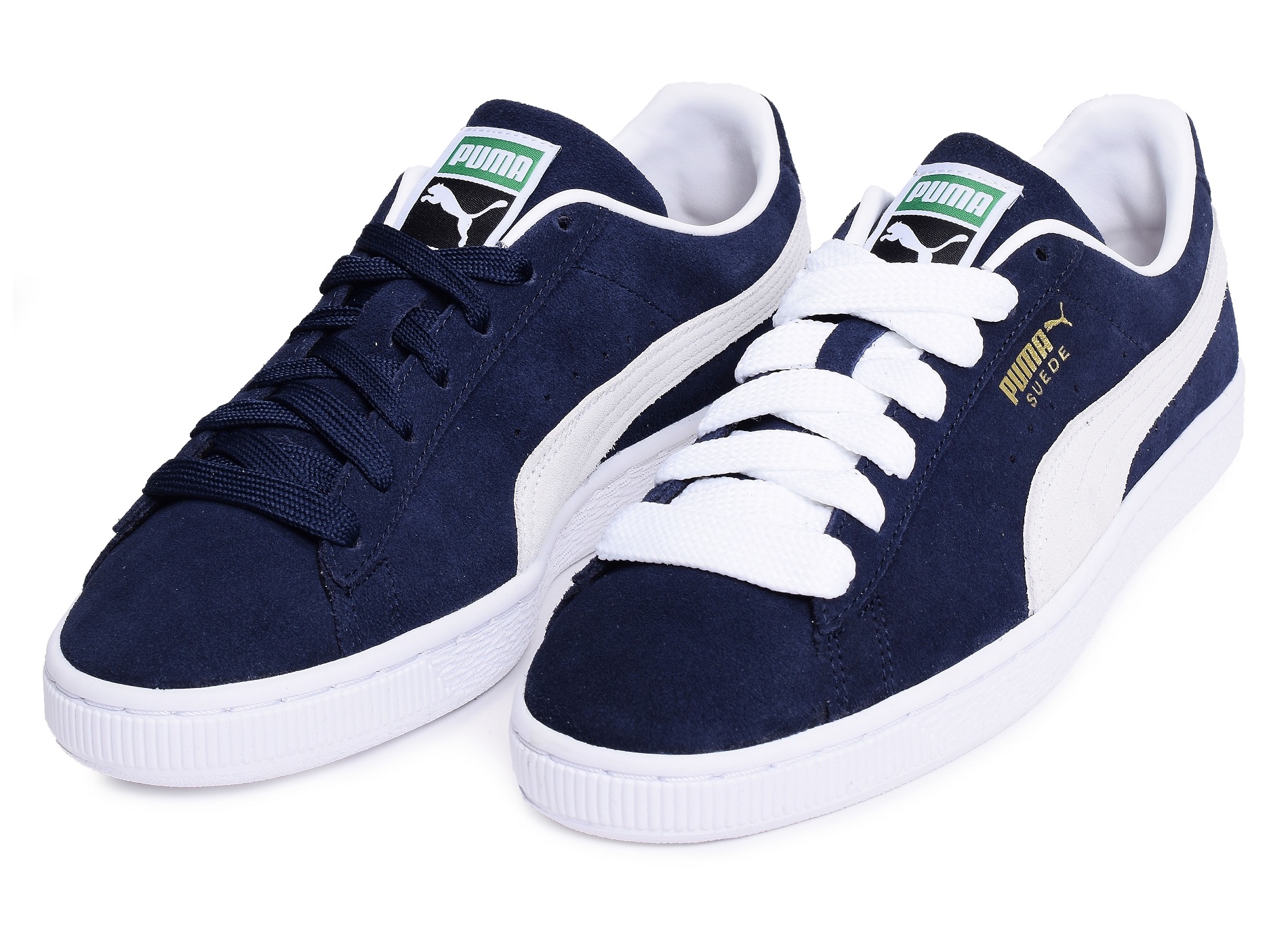 Suede classic marine