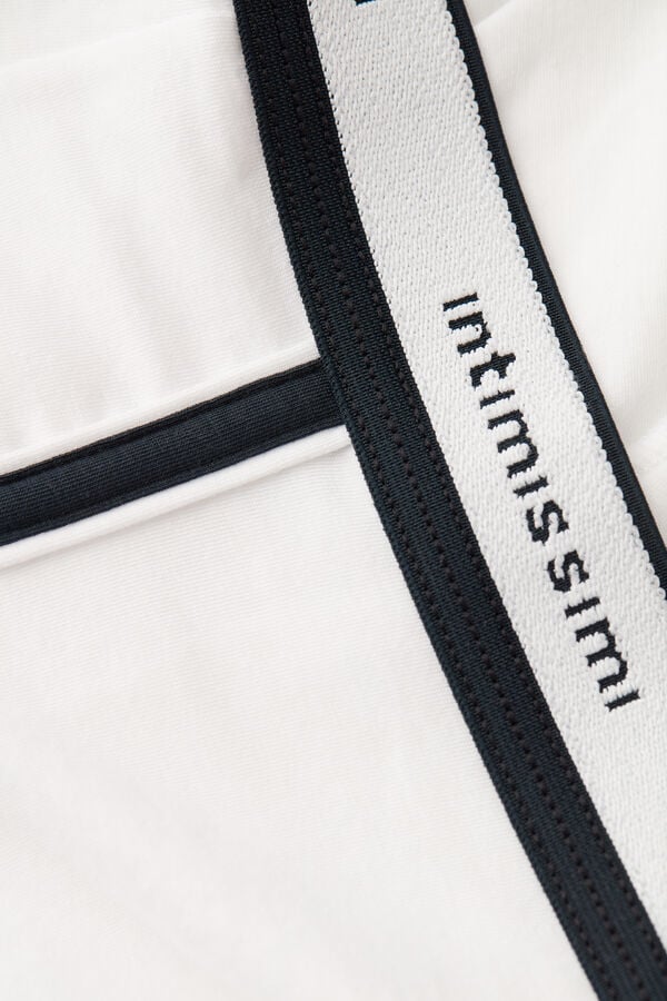 Cuecas boxer Supima® Natural Fresh Cotton com logotipo
