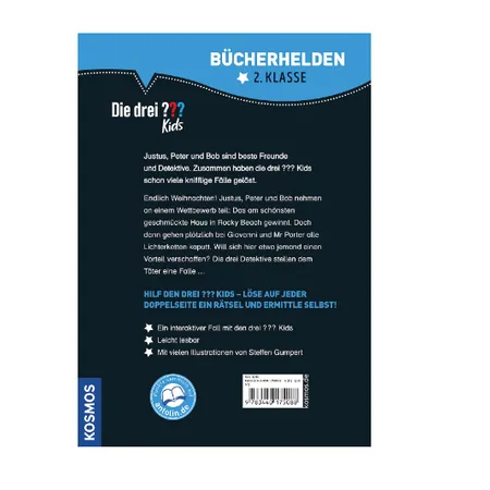 KOMSOS Die drei ??? Kids Bücherhelden 2.Kl.Die Weihnachtsräuber
