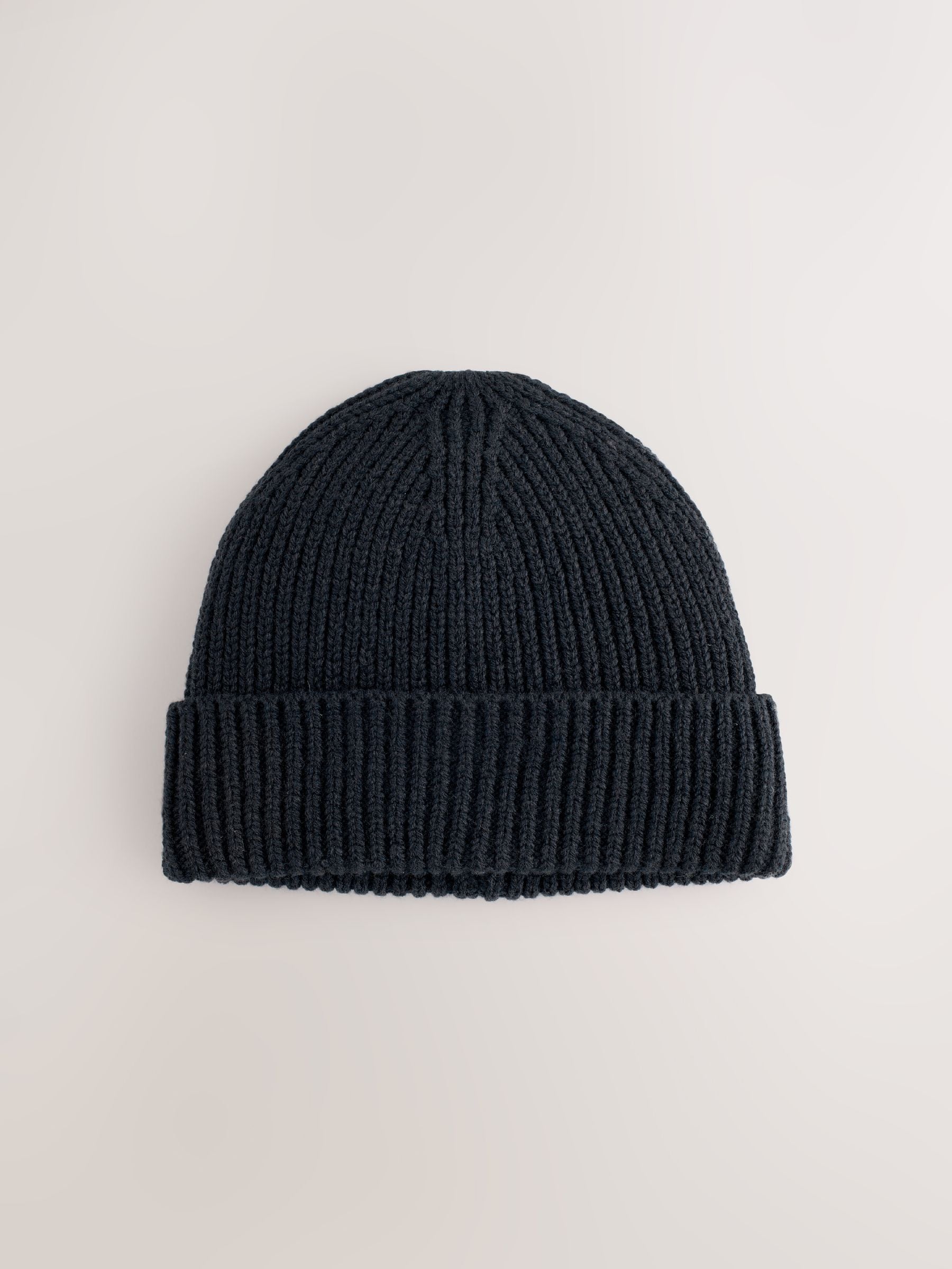 Zwart - Beanie-muts