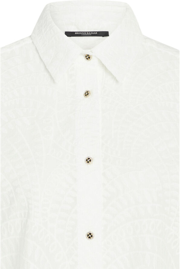Bruuns Bazaar CoreopsisBBLuas shirt Snow white