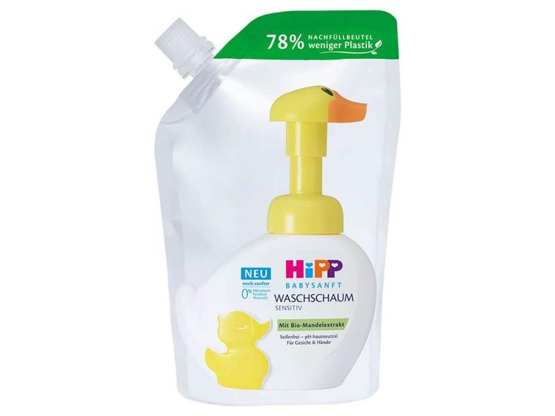 HIPP Waschschaum Babysanft Nachfüller 250 ml Nachfüller Waschschaum