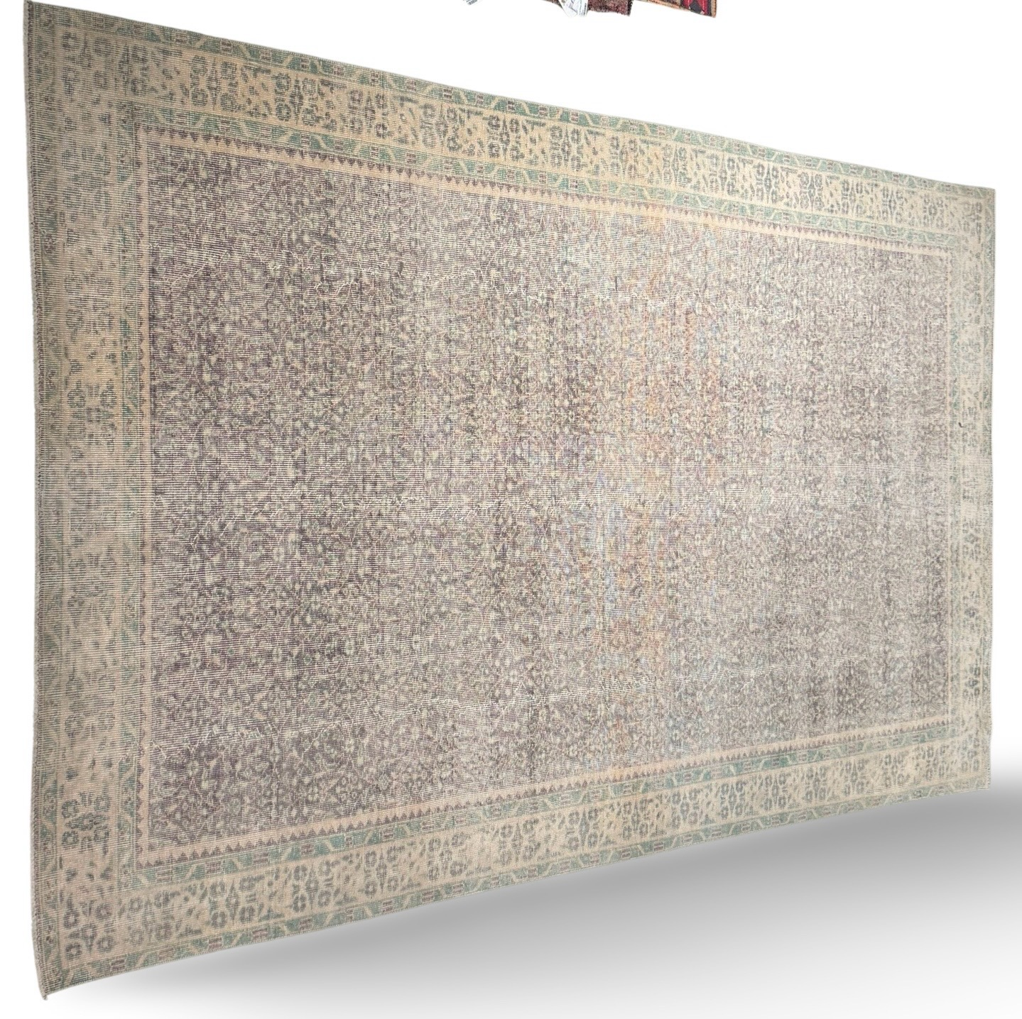Vloerkleed vintage handgemaakt uniek Carpet vintage handgemaakt uniek.