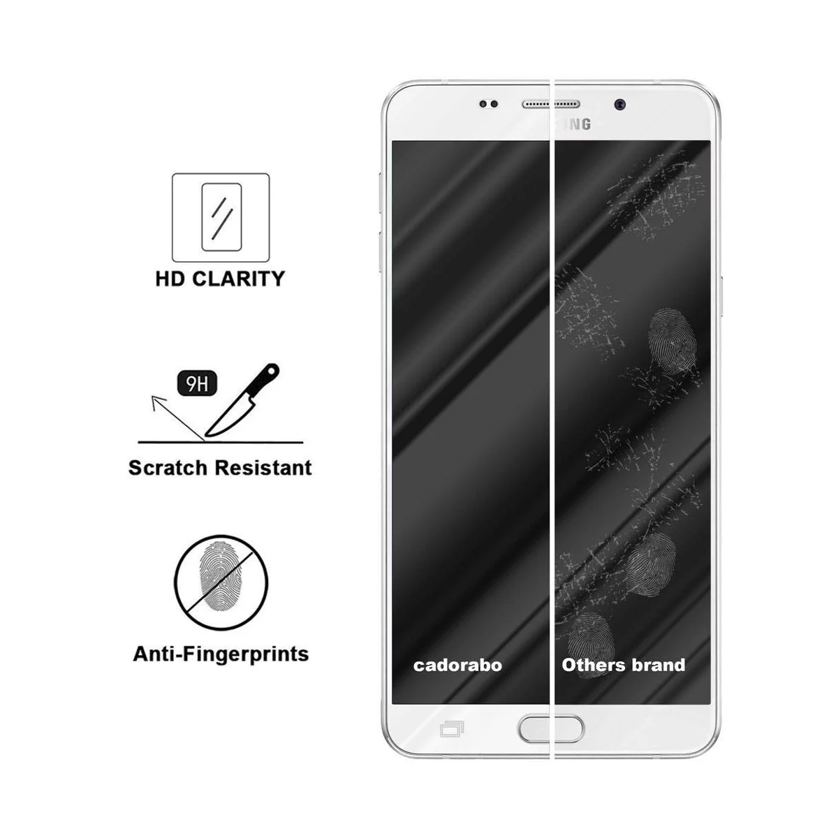 Samsung Galaxy A9 2016 Skjermbeskytter Skärmskydd
