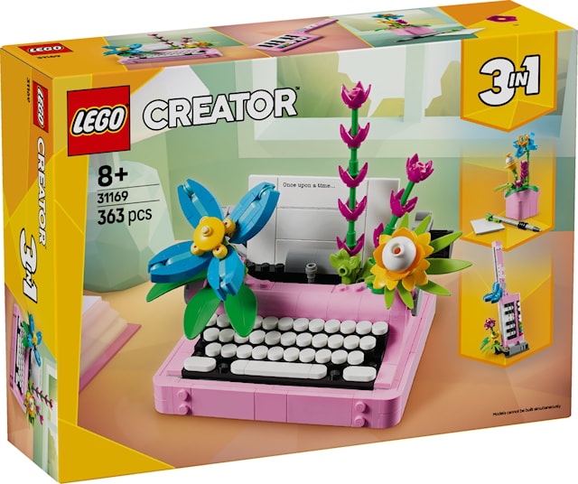 Skrivemaskin med blomster LEGO® Creator (31169)