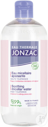 Eau Thermale Jonzac Reactive Control Eau Micellaire Apaisante Bio Peaux Intolérantes 500ml