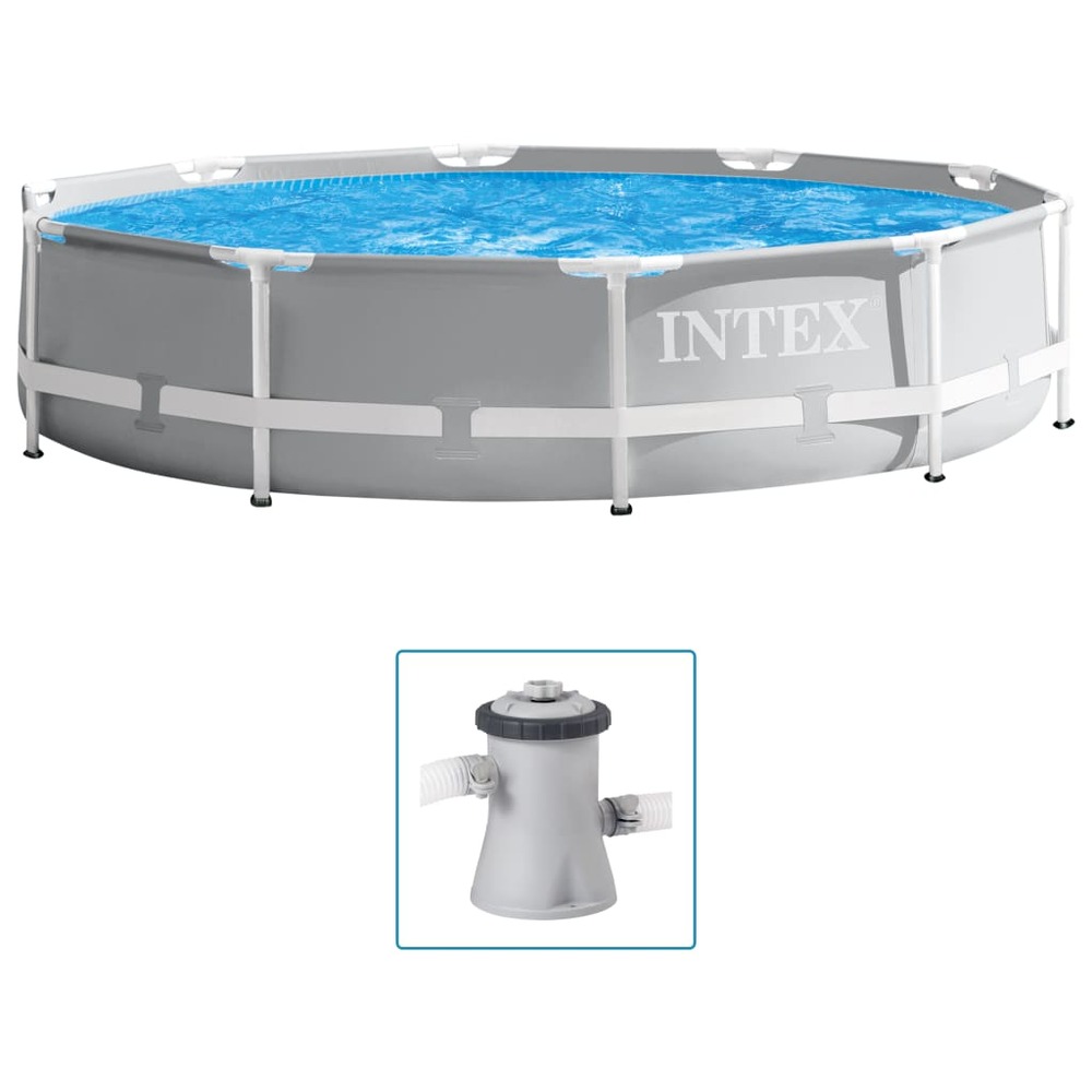 Ensemble de piscine prism frame premium 305x76 cm