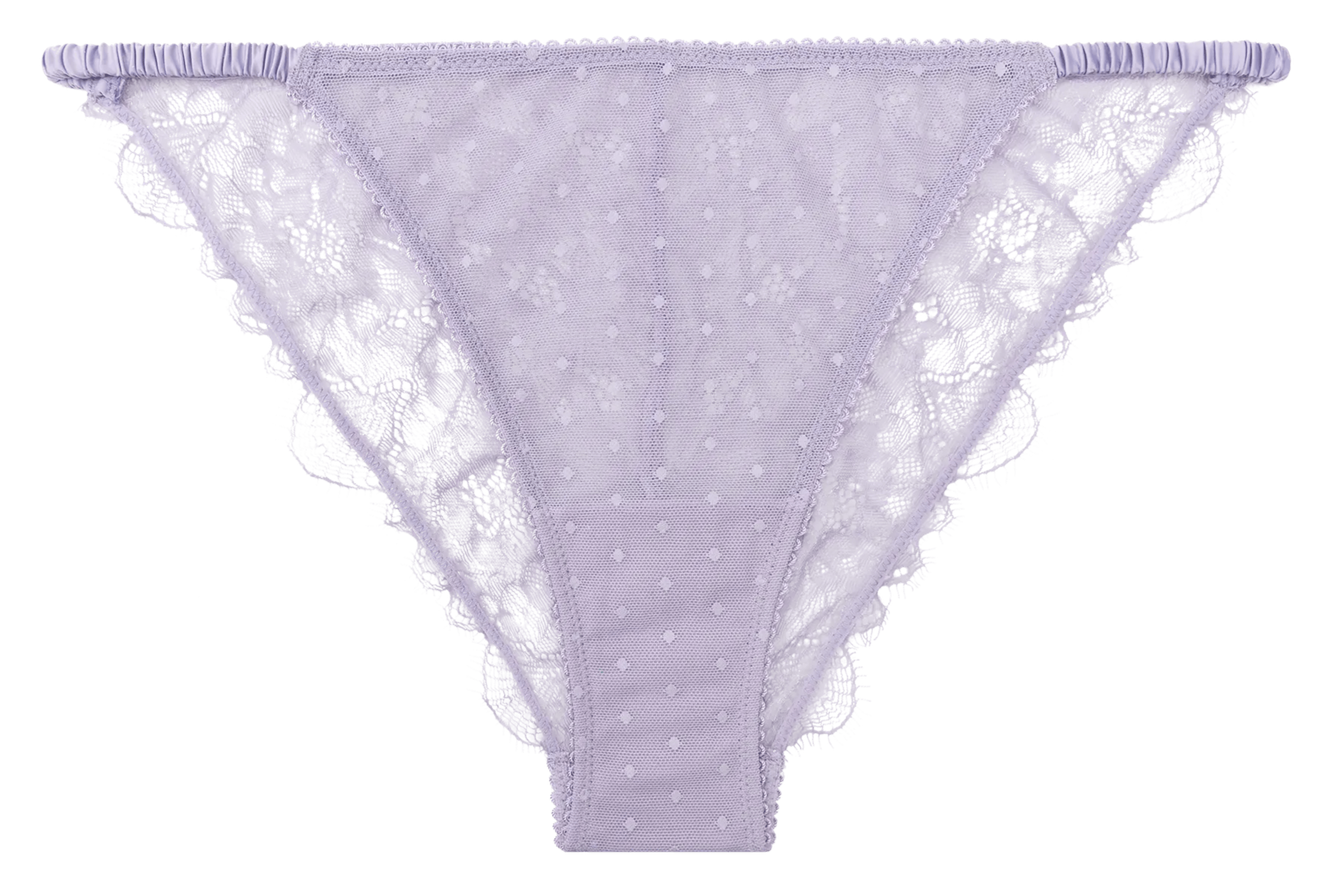 WILD ROSIE - Tanga en dentelle | Violet