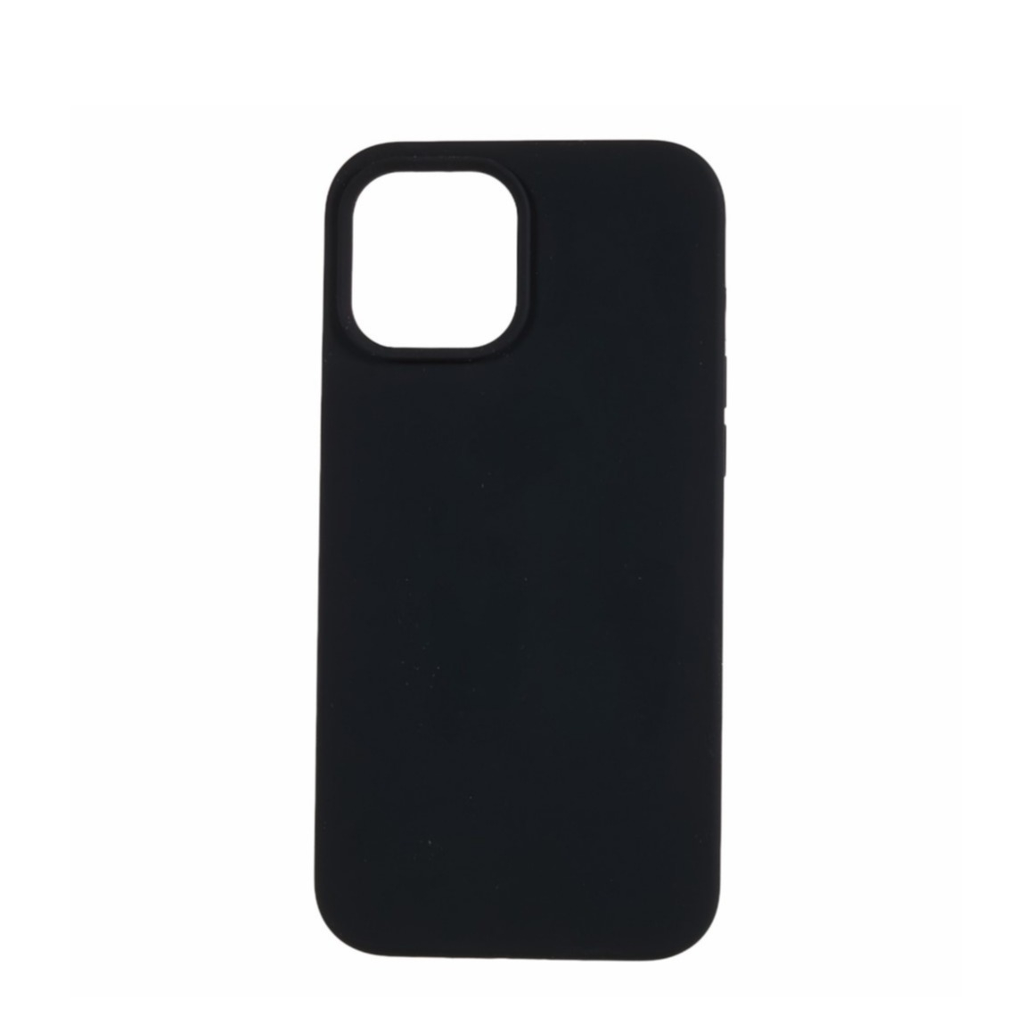 iPhone 12 / iPhone 12 Pro Soft Touch Silikon Case Schutzhülle - Schwarz