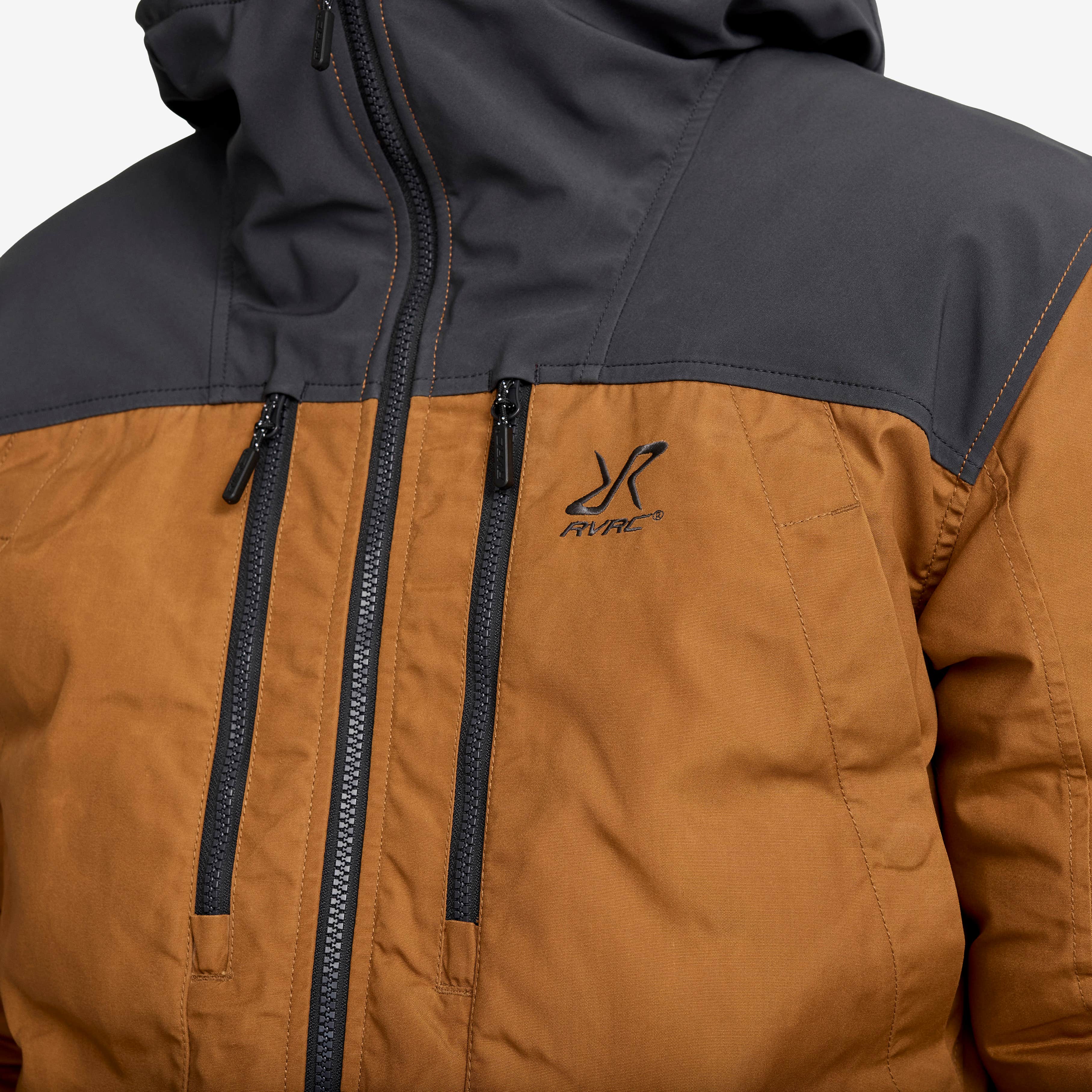 Outdoor Parka Herre Rubber