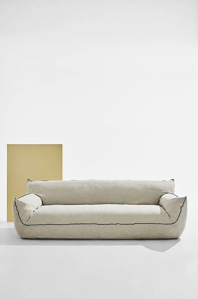 Gia sofa i lin, 3,5-seter