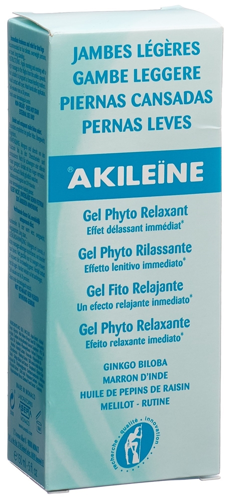 AKILEINE Leichte Beine kühlendes Entspannungsgel Gel kühl 150 ml