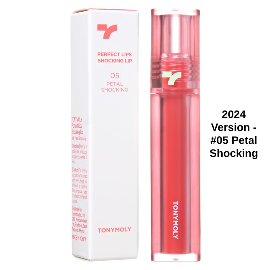TONYMOLY - Perfect Lips Shocking Lip Tint - 14 kleuren