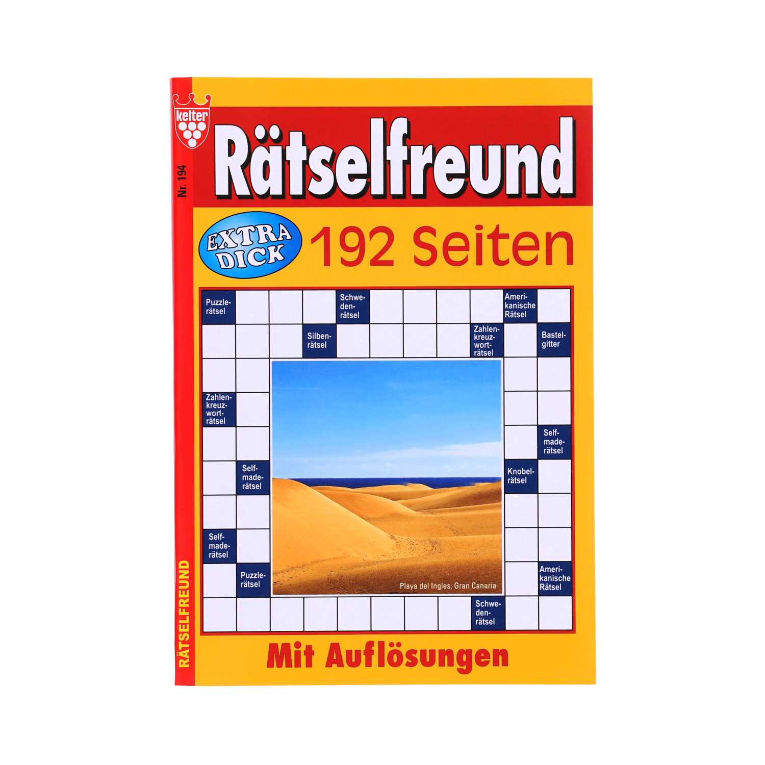 Kelter Rästelheft DIN A5 kompakt 192 Seiten
