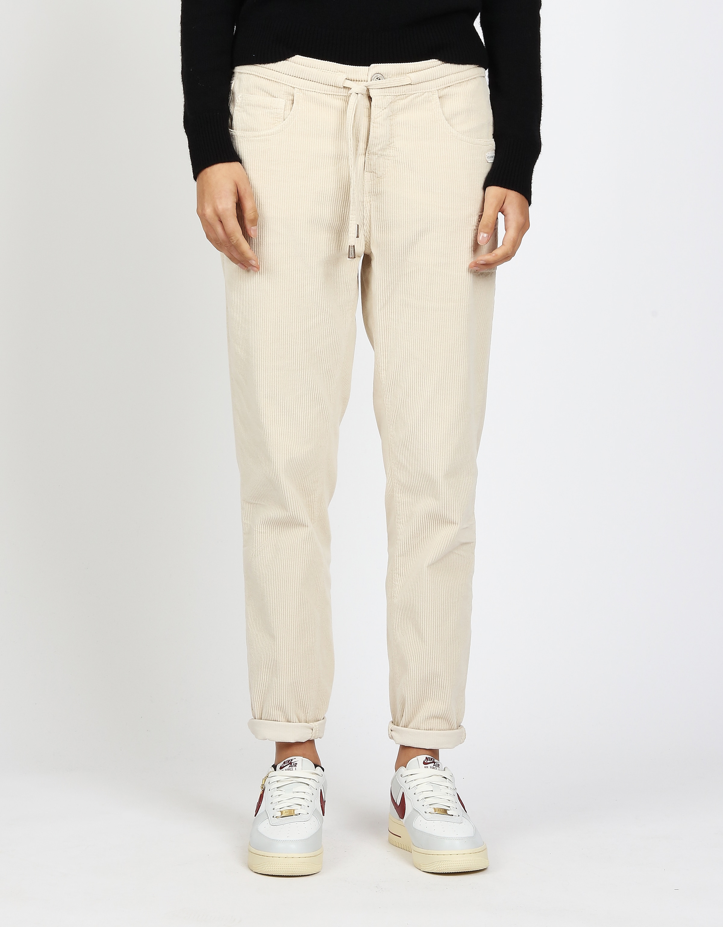 GANG Cordhose »94AMELIE JOGGER«  mit Tunnelzug am Bund