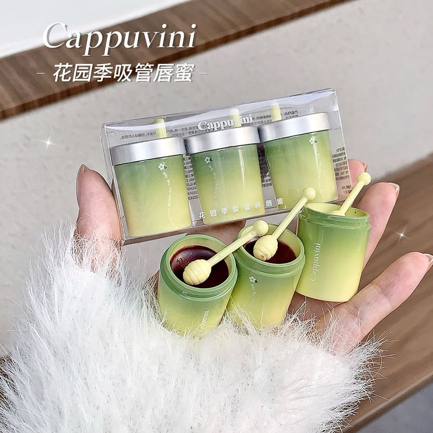 Cappuvini - Garden Season Straw Cup Glossy Lipstick - 6 kleuren