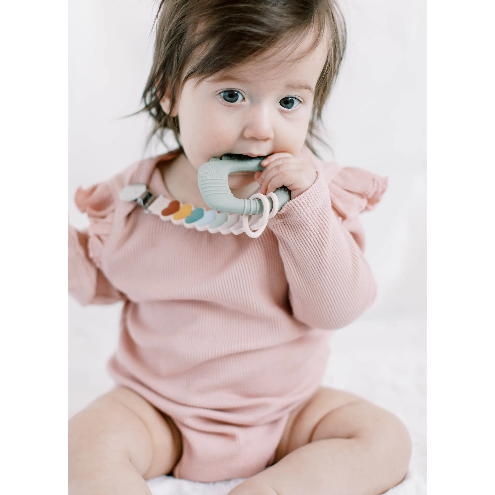 Loulou Lollipop Jouet de Dentition en Silicone - Alligator