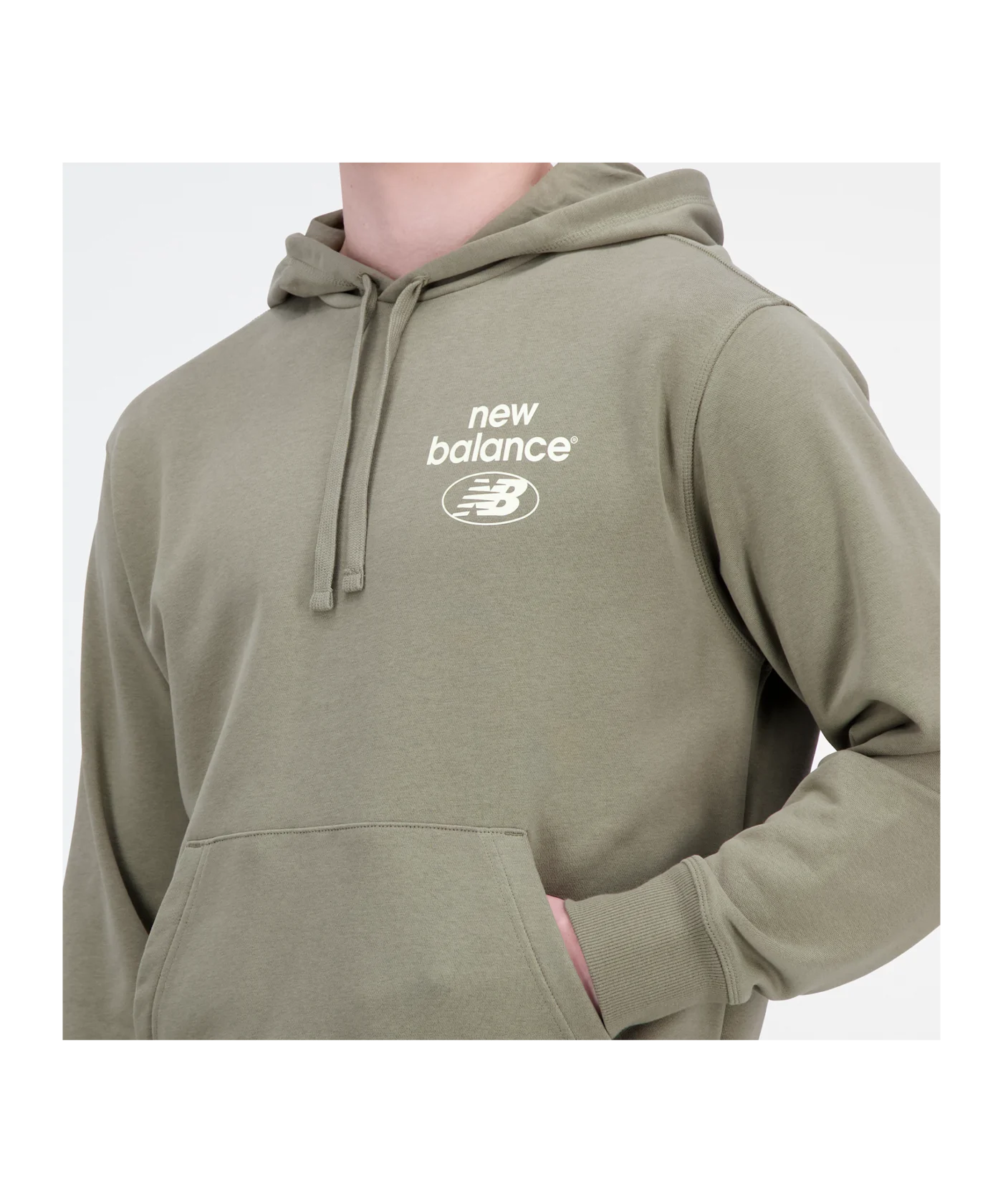 New Balance Essentials Reimagined Hoody Grün FCGN