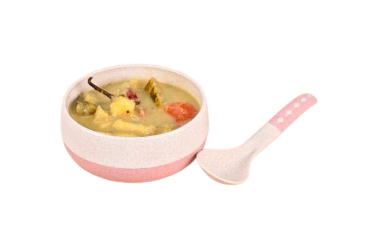Croppie set van 4 250 ml soepkom met lepel - Innocent