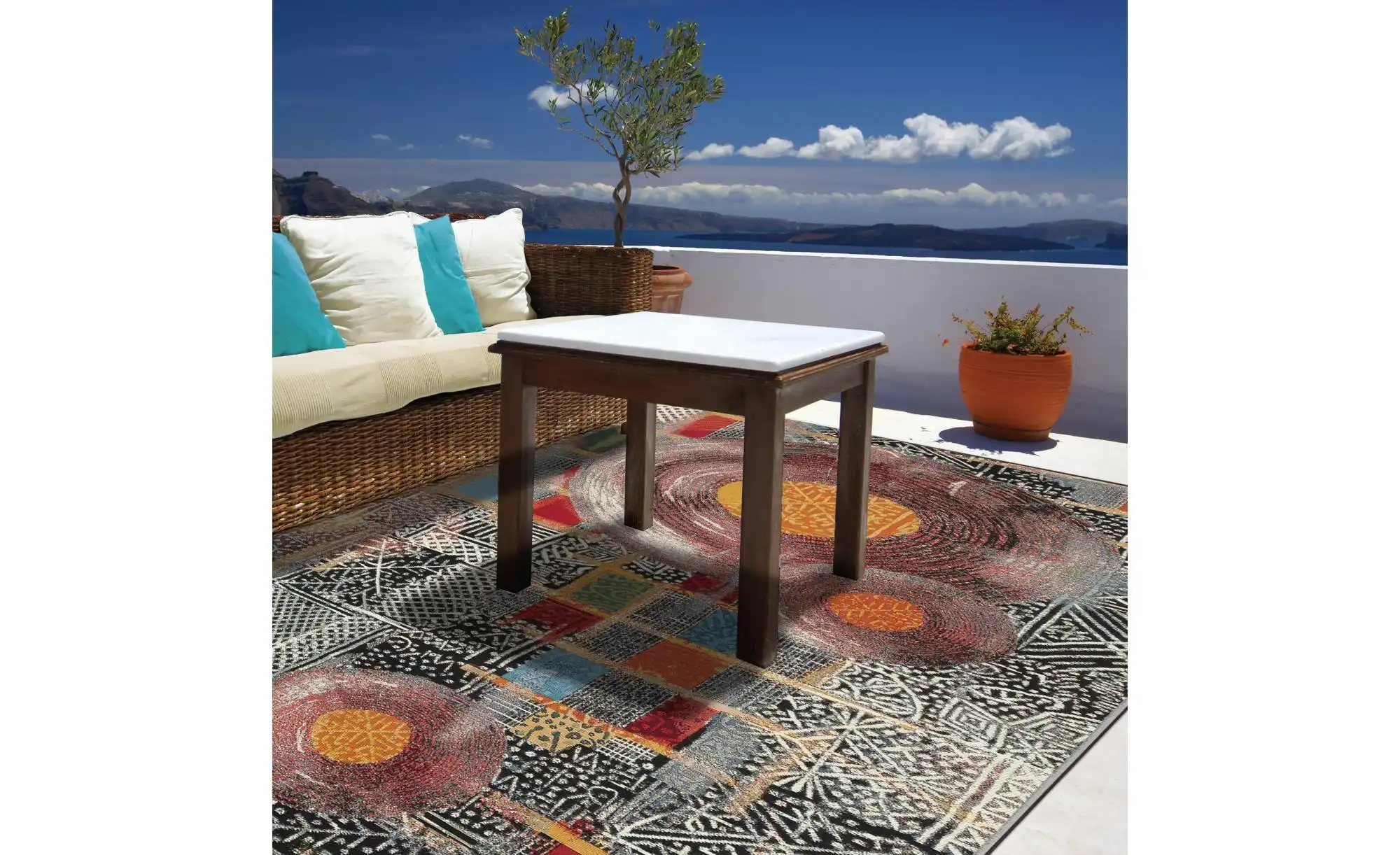 Gino Falcone In-und Outdoor-Teppich Aurora