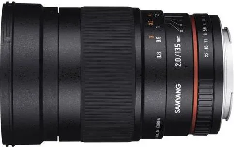 Samyang 135mm F2.0 ED UMC, Canon EF, teleobjektiv, 11/7, Canon EF, autofokus