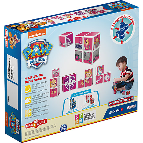 Geomag Magicube Paw Patrol Skye vehicle