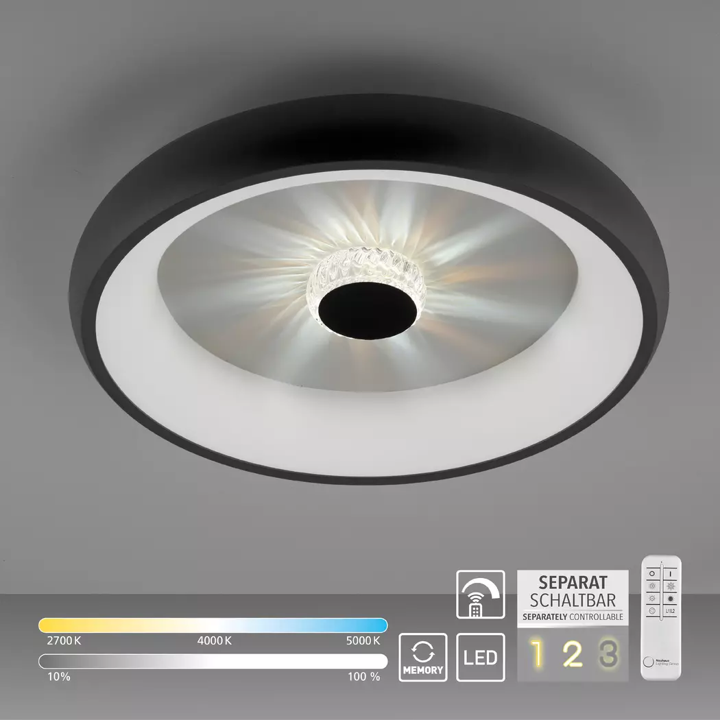 LED-Deckenleuchte Vertigo