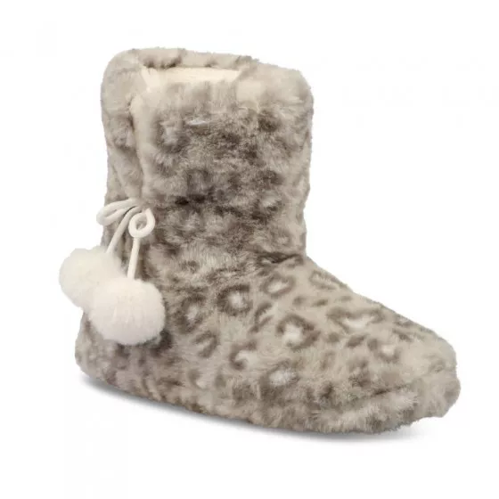 Chaussons bottines GRIS MERRY SCOTT