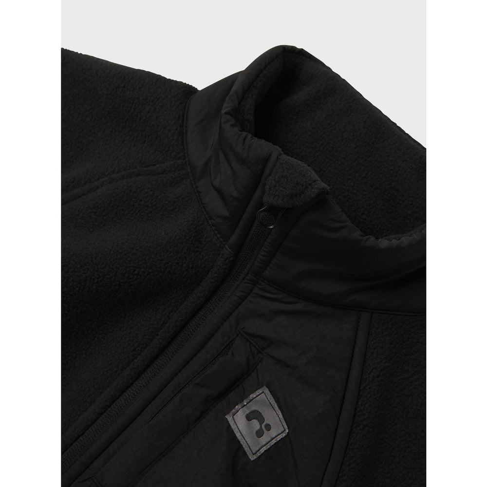 Køb Name It Black Myles Fleece Jakke Noos