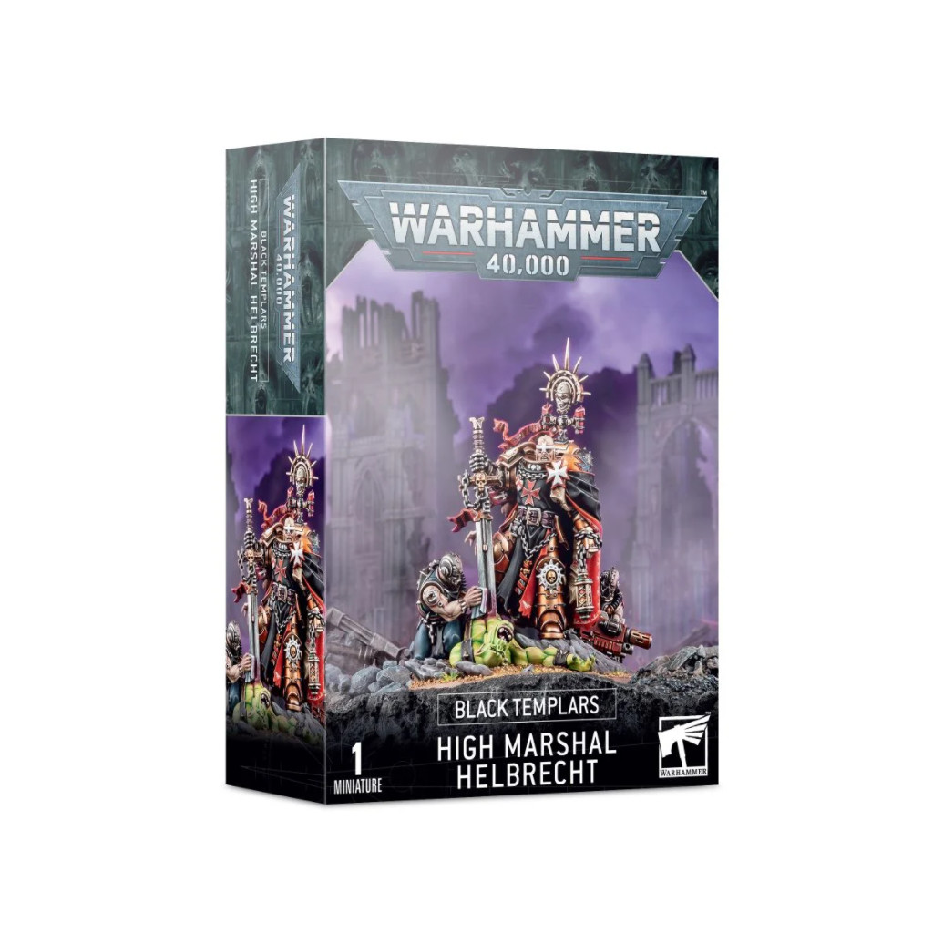W40K : Adeptus Astartes - Black Templars High Marshal Helbrecht