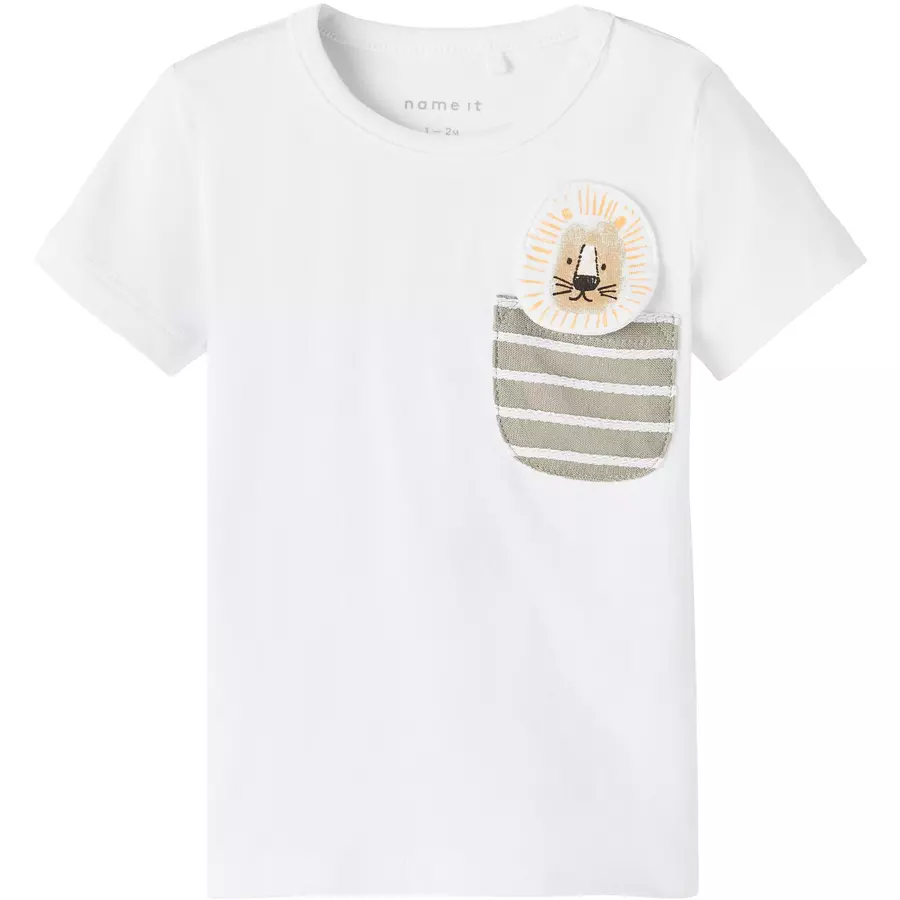 name it T-Shirt Nbmjudas Bright White