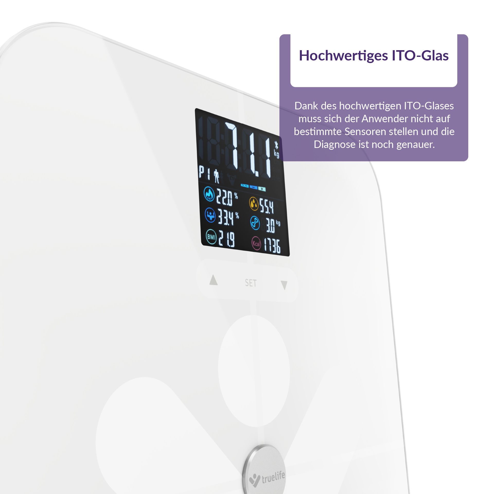 TrueLife FitScale W7 BT White