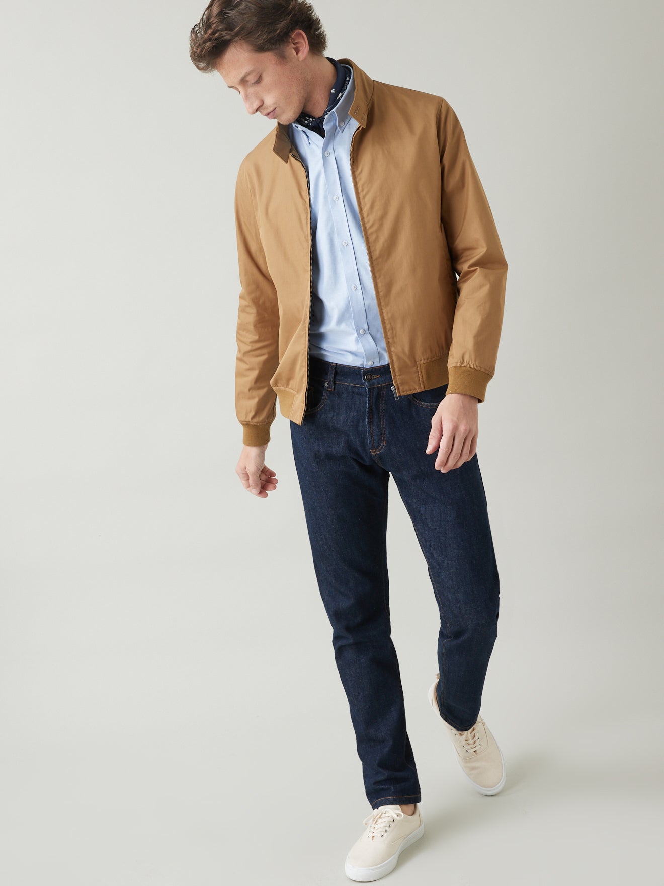 Blouson uni homme