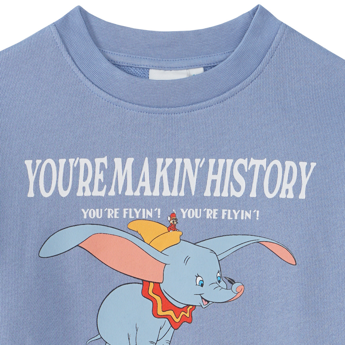 Topolino Disney Classics Sweatshirt mit Dumbo-Motiv hellblau