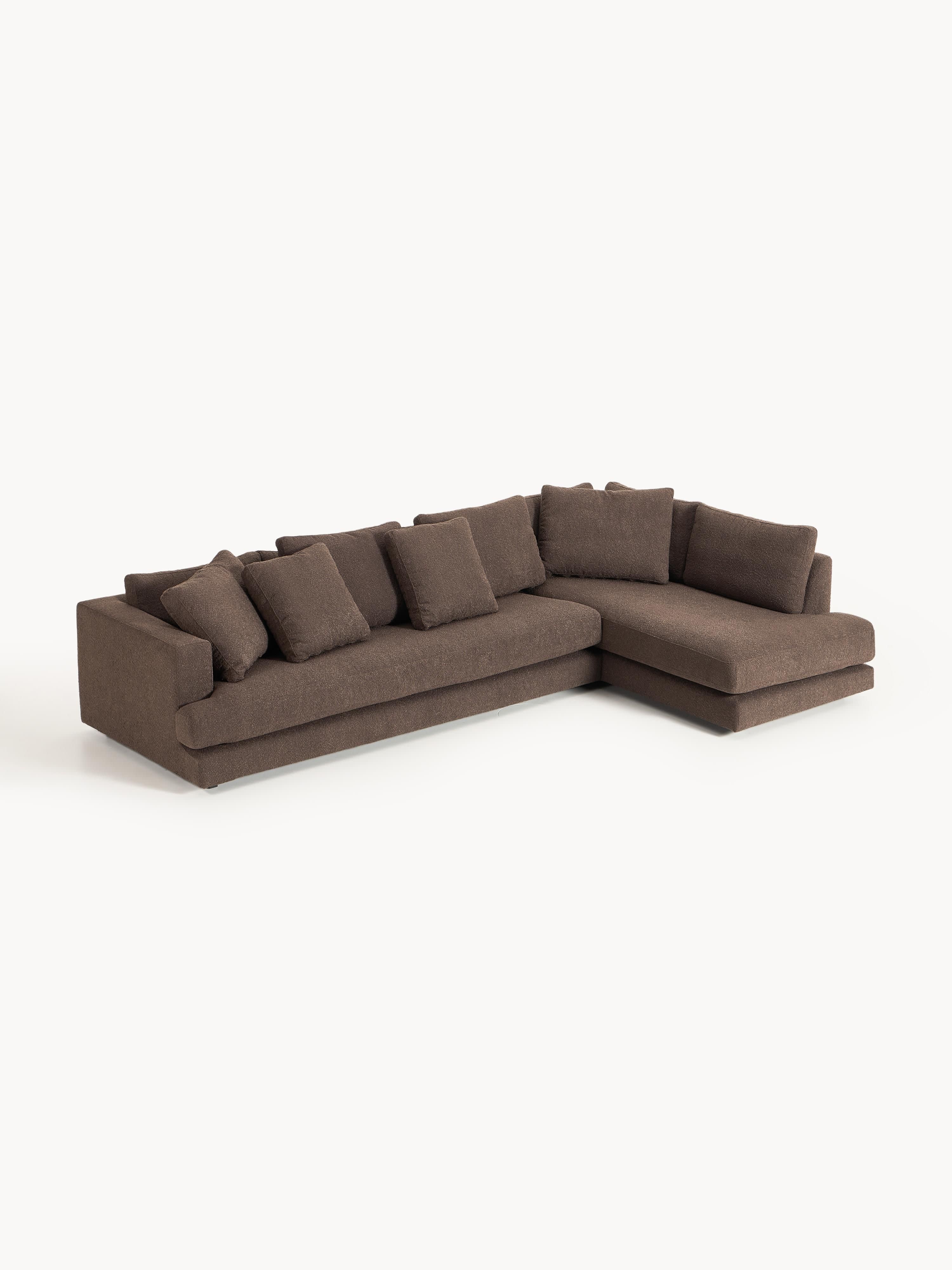 XL bouclé hoekbank Tribeca