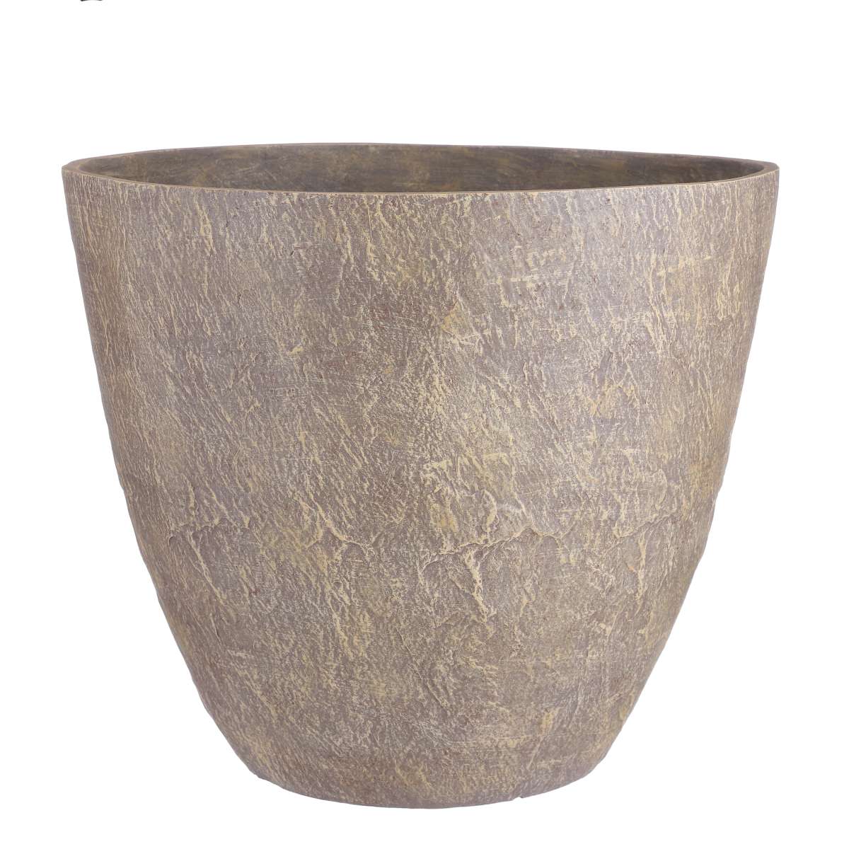 Mica decorations jardinière bravo - 56x56x48 cm - pe - marron
