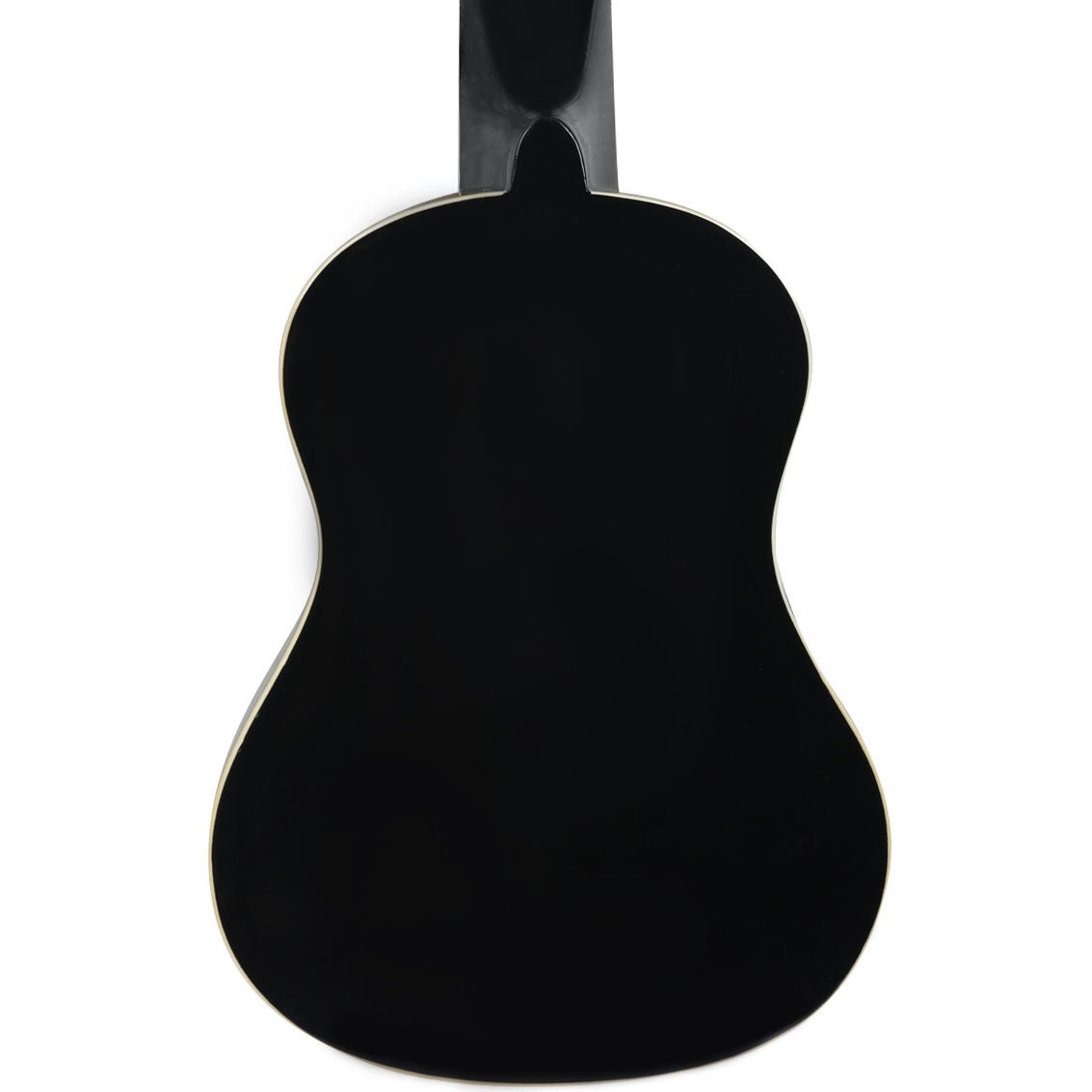 Fazley K21B-W sopraan ukelele zwart
