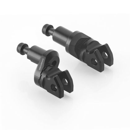 Adaptateur repose pied Rizoma Pilote - 18 mm - Excentrique - Noir