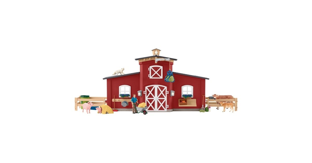 SchleichFarm World - Grote stal speelset  (42606)