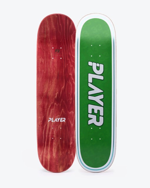 Player Skateboards Deck Legends 8.0