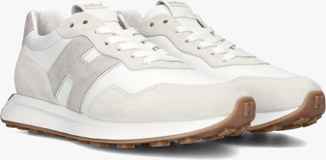 roze hogan lage sneakers h601 allacciato