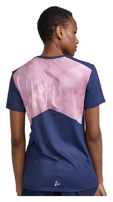 Maillot manches courtes Femme Craft Pro Hypervent Bleu Multi Couleurs