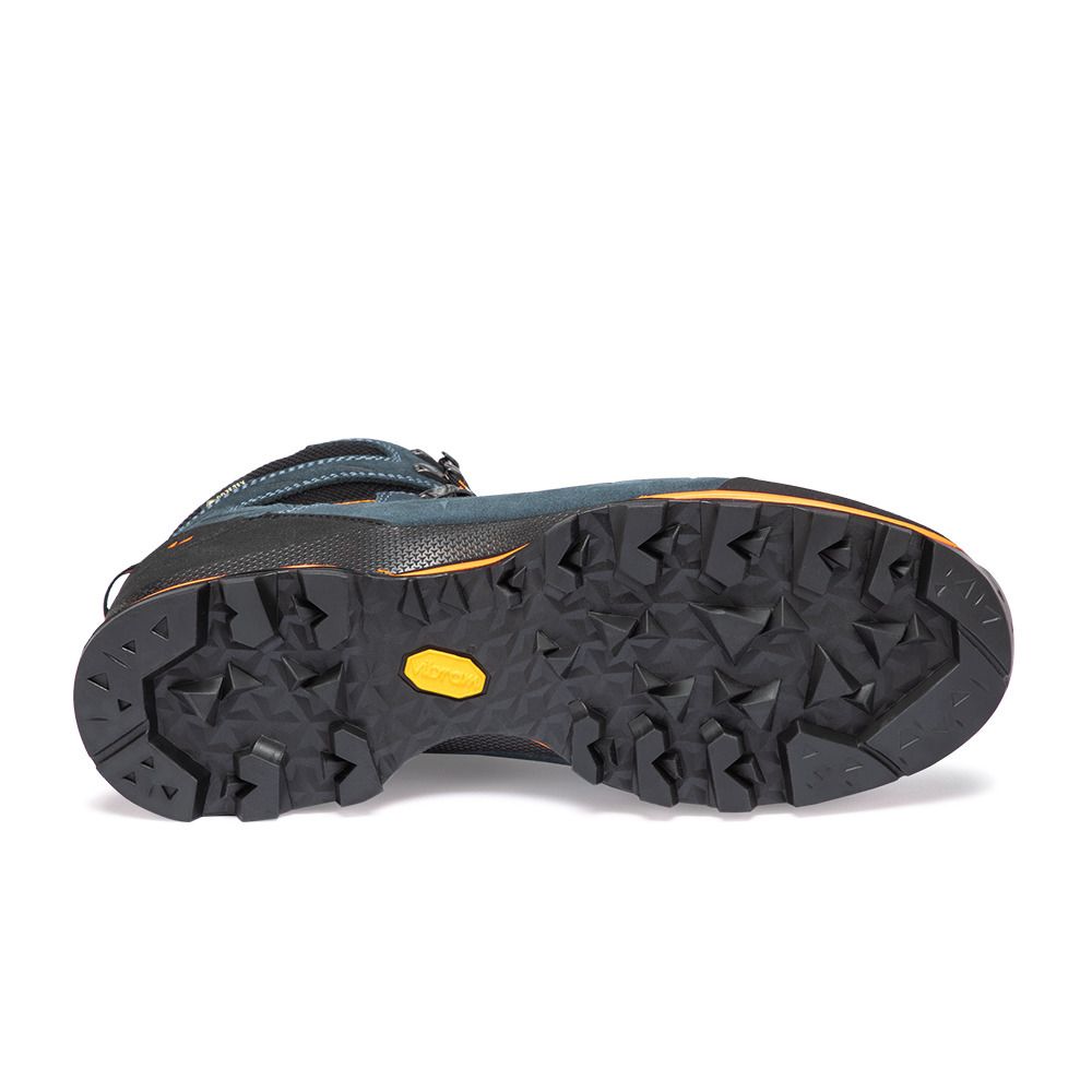 Hanwag MAKRA TREK GTX - Chaussures randonné Homme steel/orange