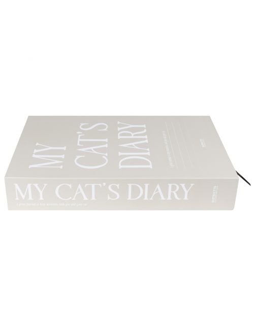 District 70 Diary Coffee Table Book - Kattenspeelgoed - 36x25x6 cm Grijs