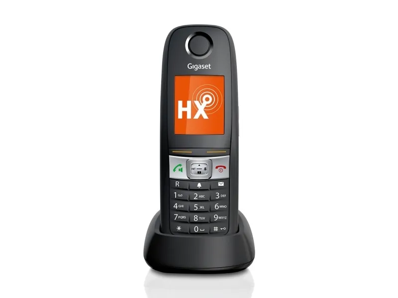 Gigaset E630HX - Ekstra trådløst håndsæt med opkalds-ID - DECT\GAP - SIP, RTP - sort