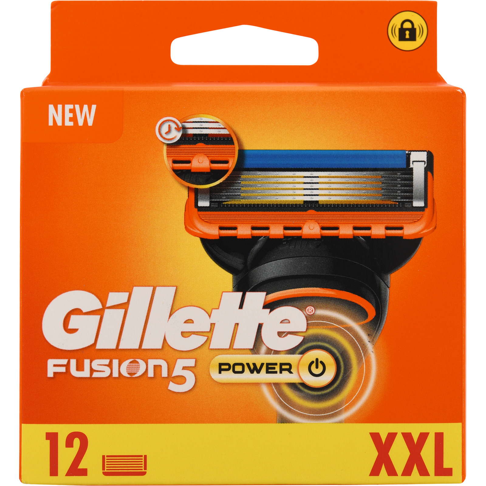 Gillette Rasierklingen Fusion5 Power 12 Stück